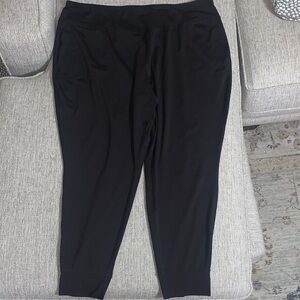 Tek Gear Ultra Stretch Black Dry Fit Joggers Women’s Plus 3X Athleisure Pants